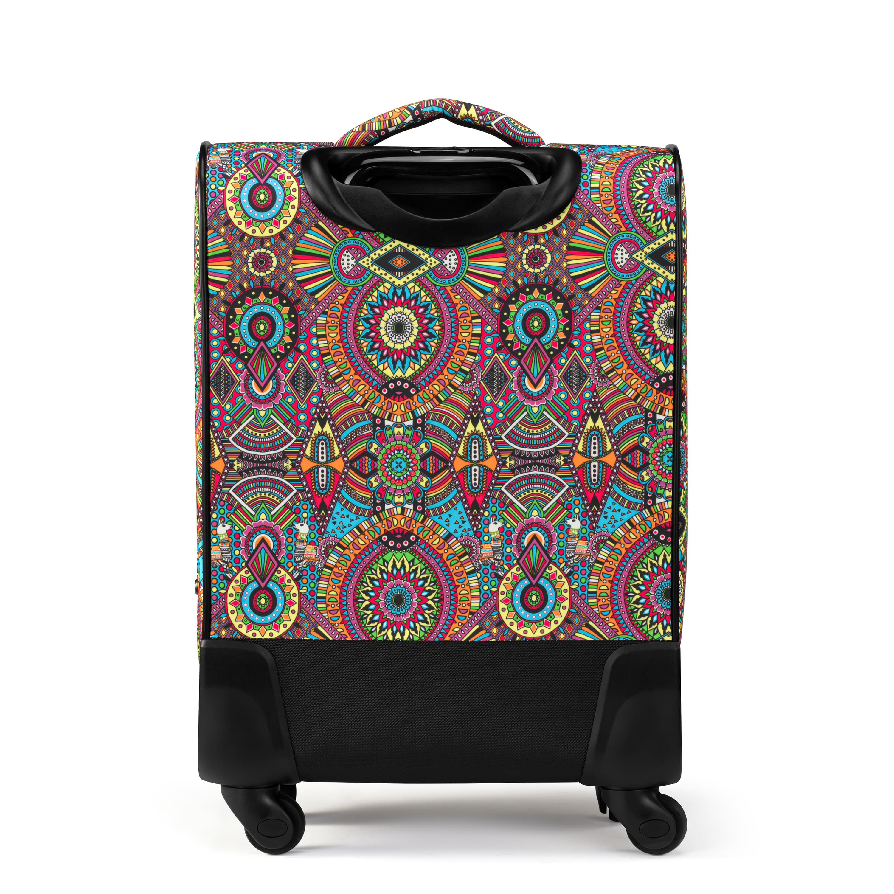 Sakroots 21" Spinner Carry On Luggage - EcoTwill - Rainbow Wanderlust