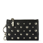 The Sak Encino Essential Wallet - Leather - Black Silver Stud