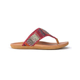 The Sak Shana Sandal - Hand Crochet - Sunset Stripe