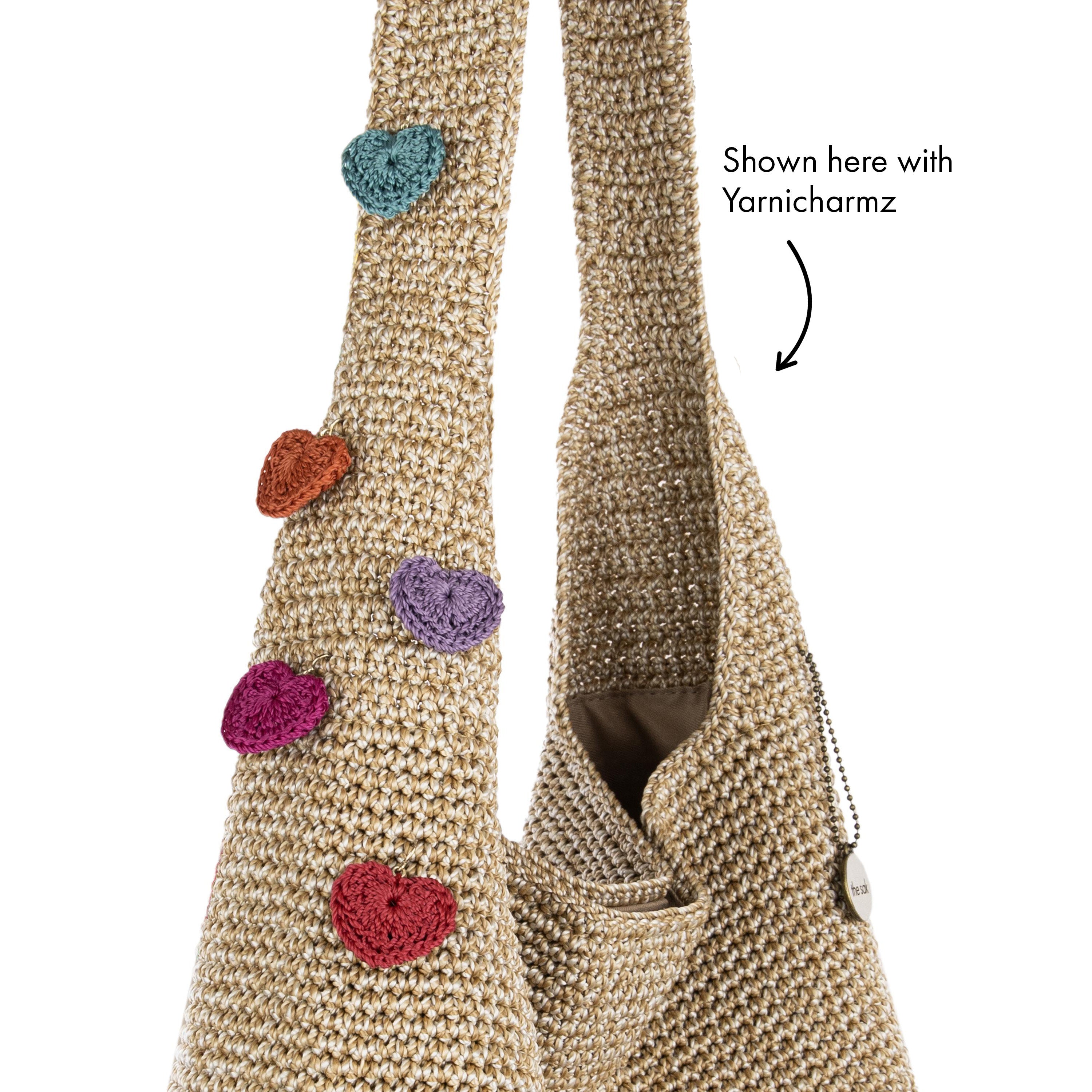 The Sak 120 Hobo - Hand Crochet - Bamboo Static