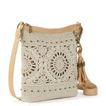 The Sak Lucia Crossbody - Hand Crochet - Natural Medallion