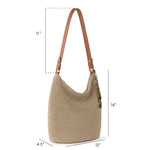 The Sak Sequoia Hobo - Hand Crochet - Bamboo Static