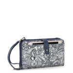 Sakroots Smartphone Wallet - Canvas - Navy Spirit Desert