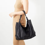 The Sak Los Feliz Large Tote - Leather - Black