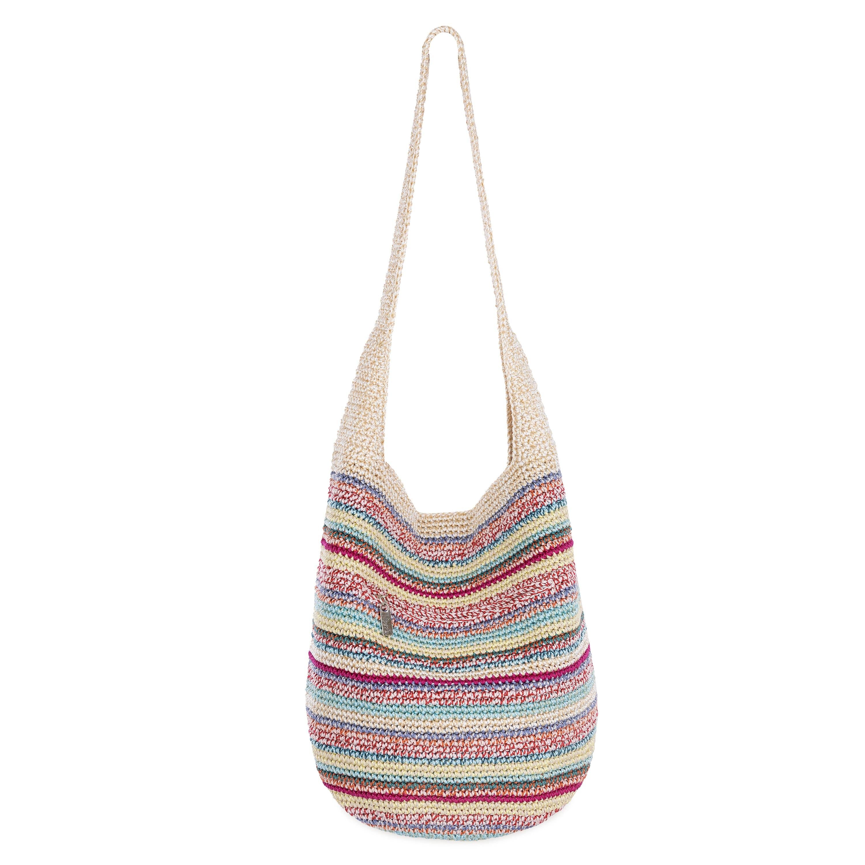 The Sak 120 Hobo - Hand Crochet - Eden Stripe