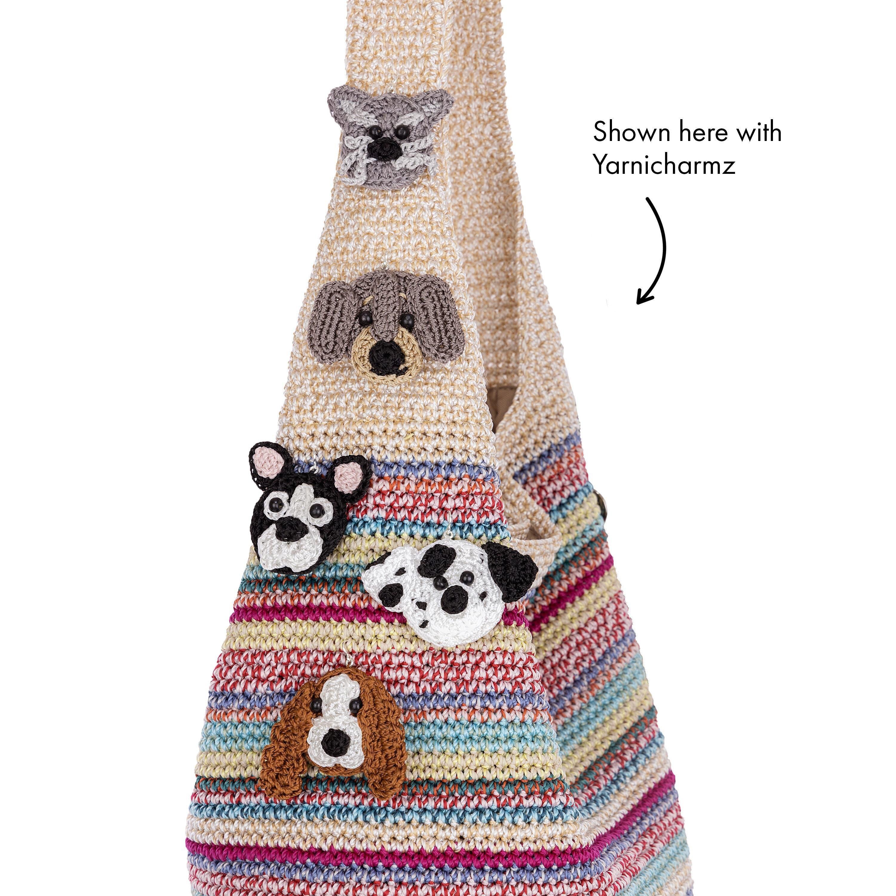 The Sak 120 Hobo - Hand Crochet - Eden Stripe
