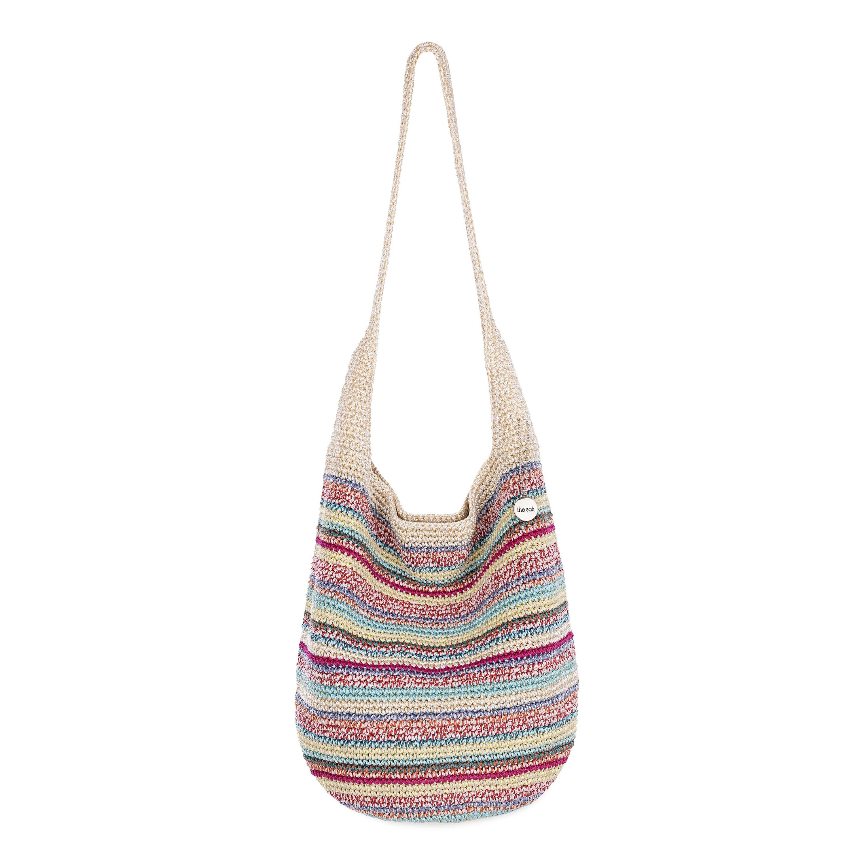 The Sak 120 Hobo - Hand Crochet - Eden Stripe