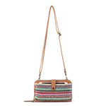 The Sak Iris Smartphone Wallet - Hand Crochet - Eden Stripe