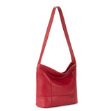 The Sak De Young Hobo - Leather - Scarlet