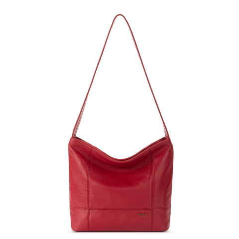 The Sak De Young Hobo - Leather - Scarlet