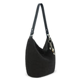 The Sak Sequoia Hobo - Hand Crochet - Black