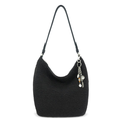 The Sak Sequoia Hobo - Hand Crochet - Black