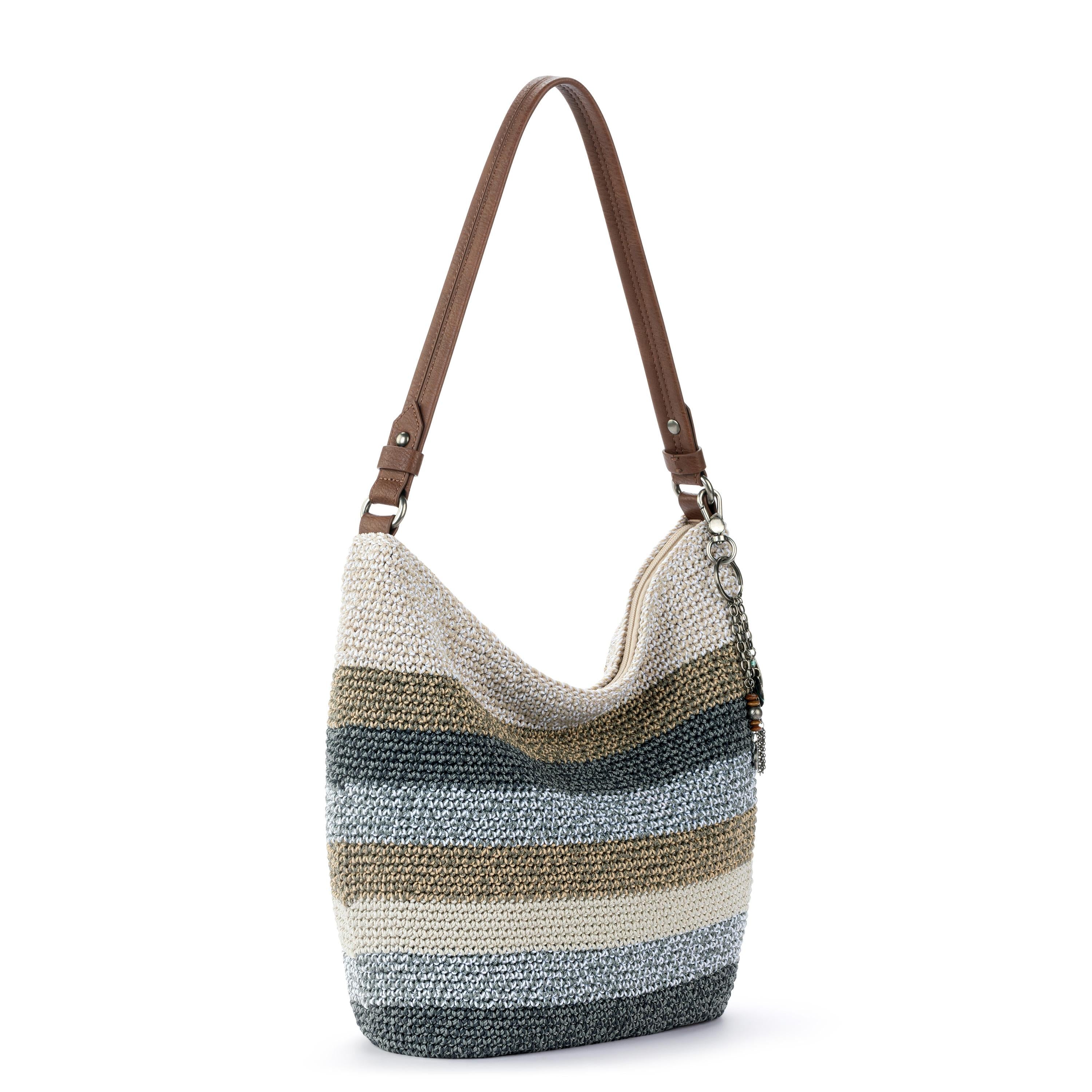 The Sak Sequoia Hobo - Hand Crochet - Desert Stripe