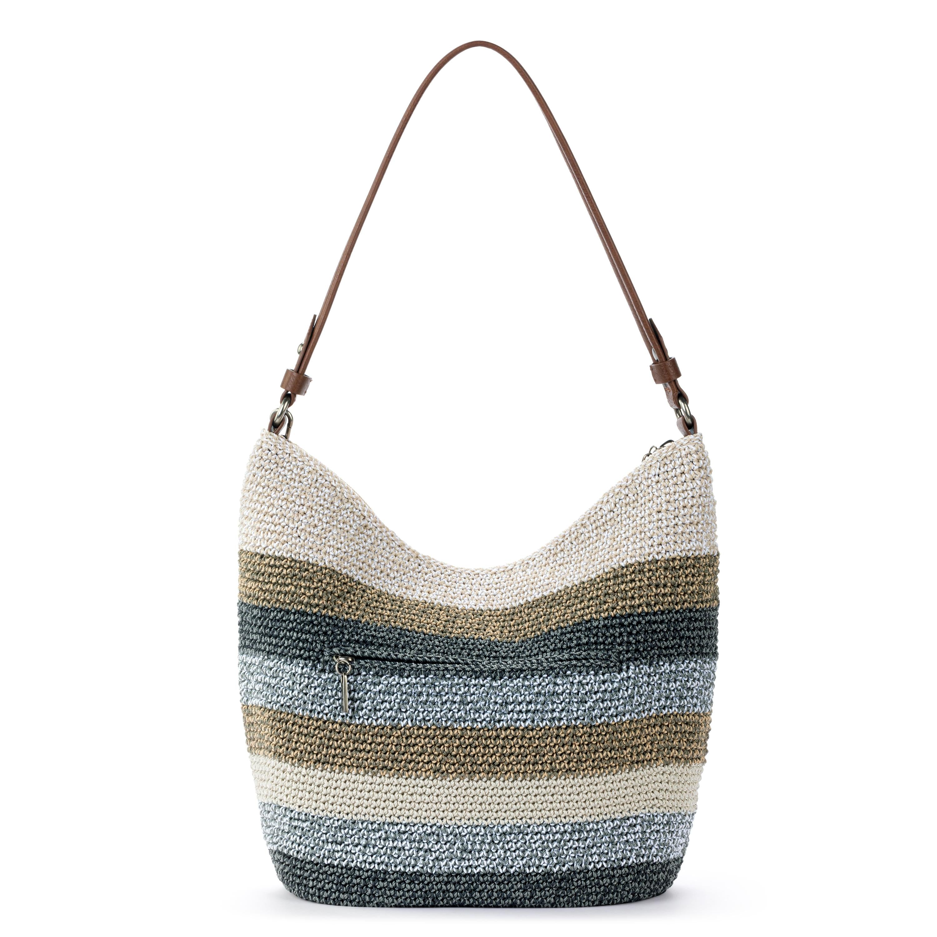 The Sak Sequoia Hobo - Hand Crochet - Desert Stripe