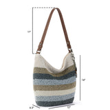 The Sak Sequoia Hobo - Hand Crochet - Desert Stripe