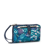 Sakroots Smartphone Wallet - EcoTwill - Royal Blue Seascape