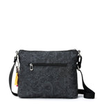 Sakroots Basic Crossbody - EcoTwill - Black Spirit Desert