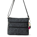 Sakroots Basic Crossbody - EcoTwill - Black Spirit Desert