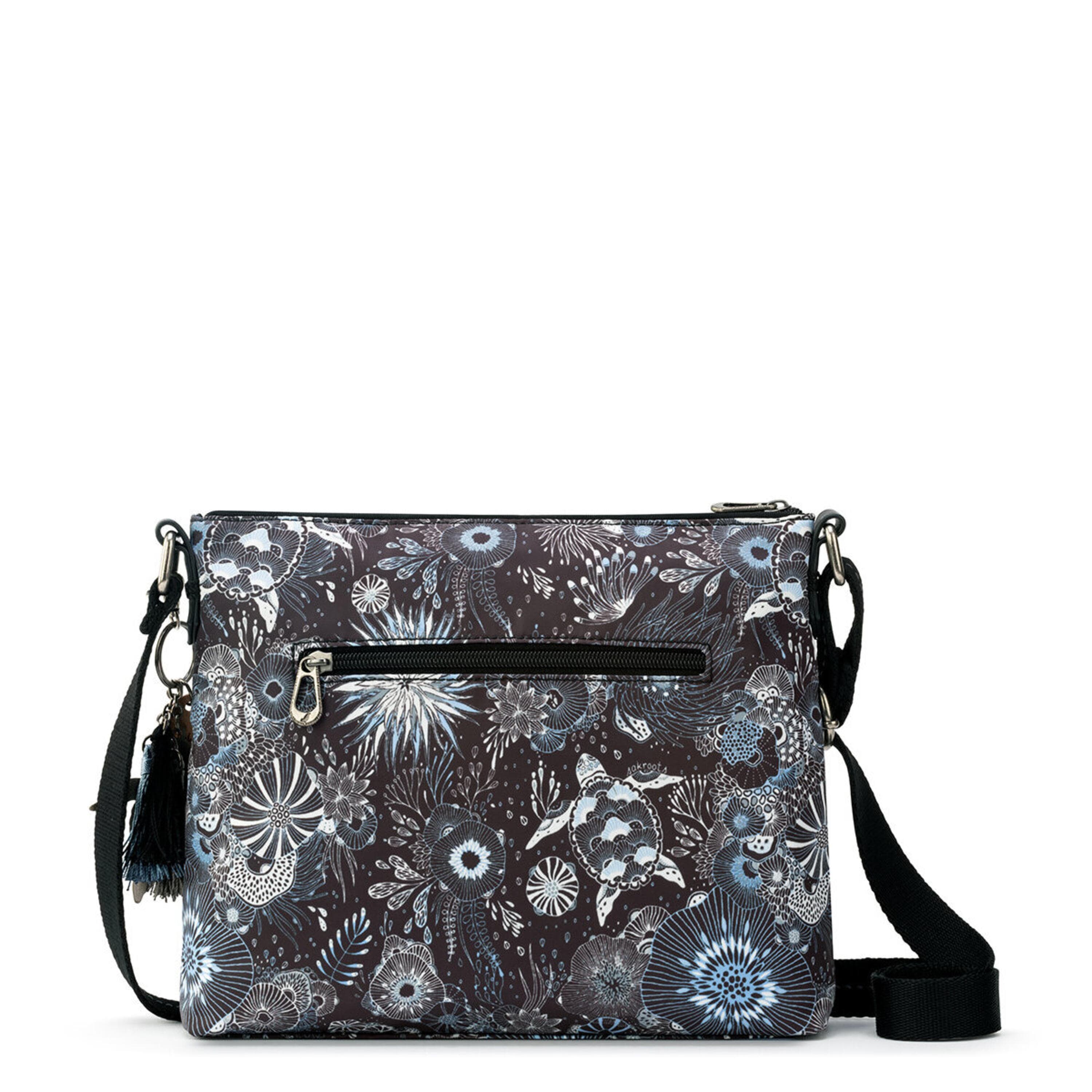Sakroots Basic Crossbody - EcoTwill - Midnight Seascape