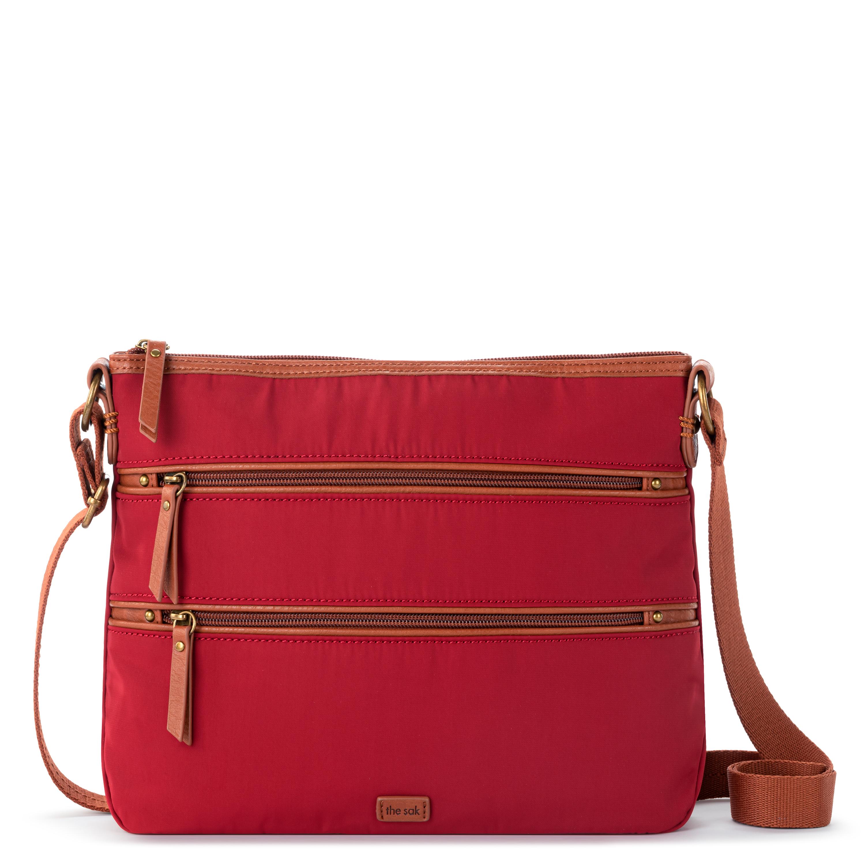 The Sak Esperato Crossbody - EcoTwill - Crimson