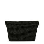The Sak Essential Pouch - Hand Crochet - Black