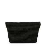 The Sak Essential Pouch - Hand Crochet - Black