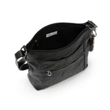 Sakroots Arcadia Crossbody - Vegan Leather - Black