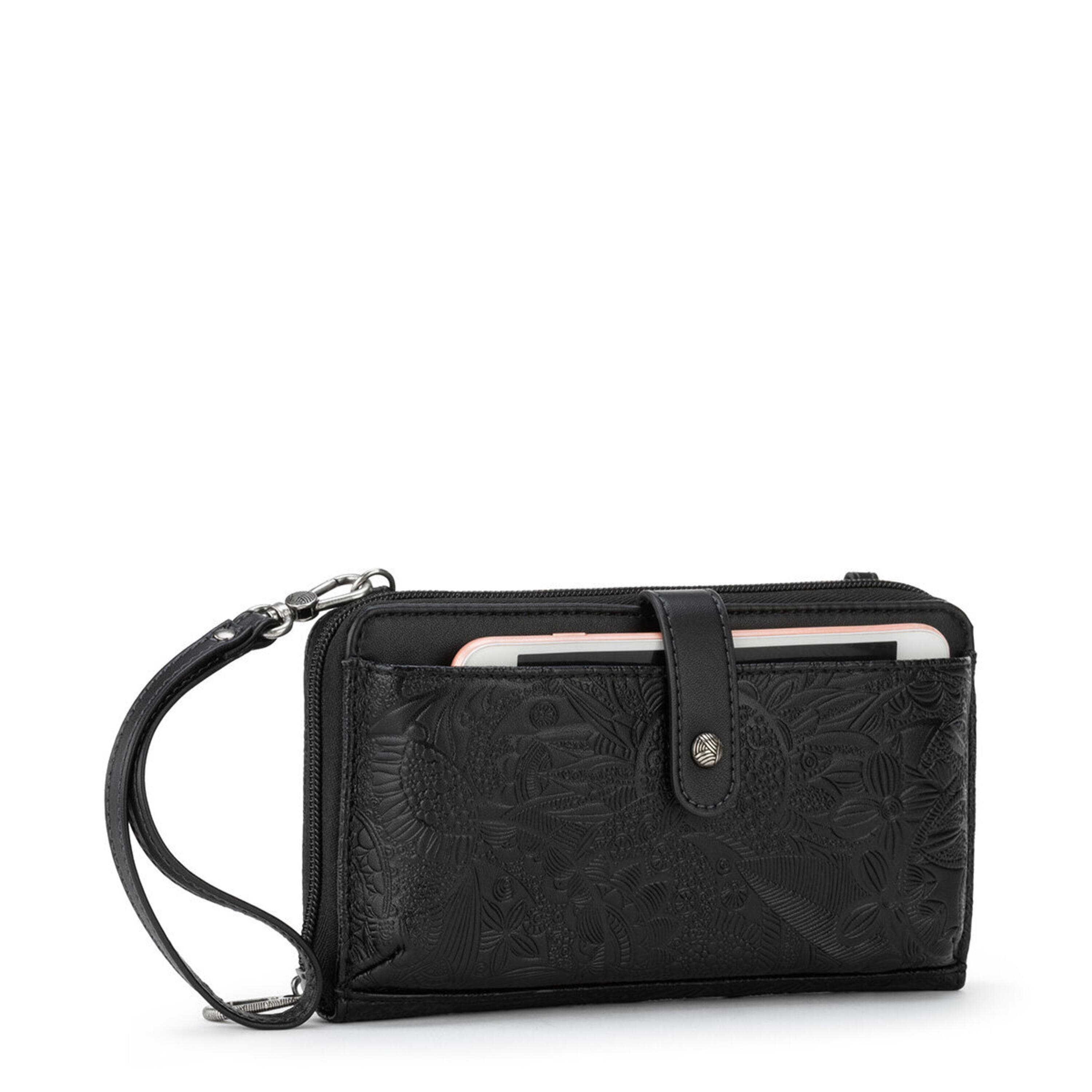 Sakroots Arcadia Large Crossbody - Vegan Leather - Black