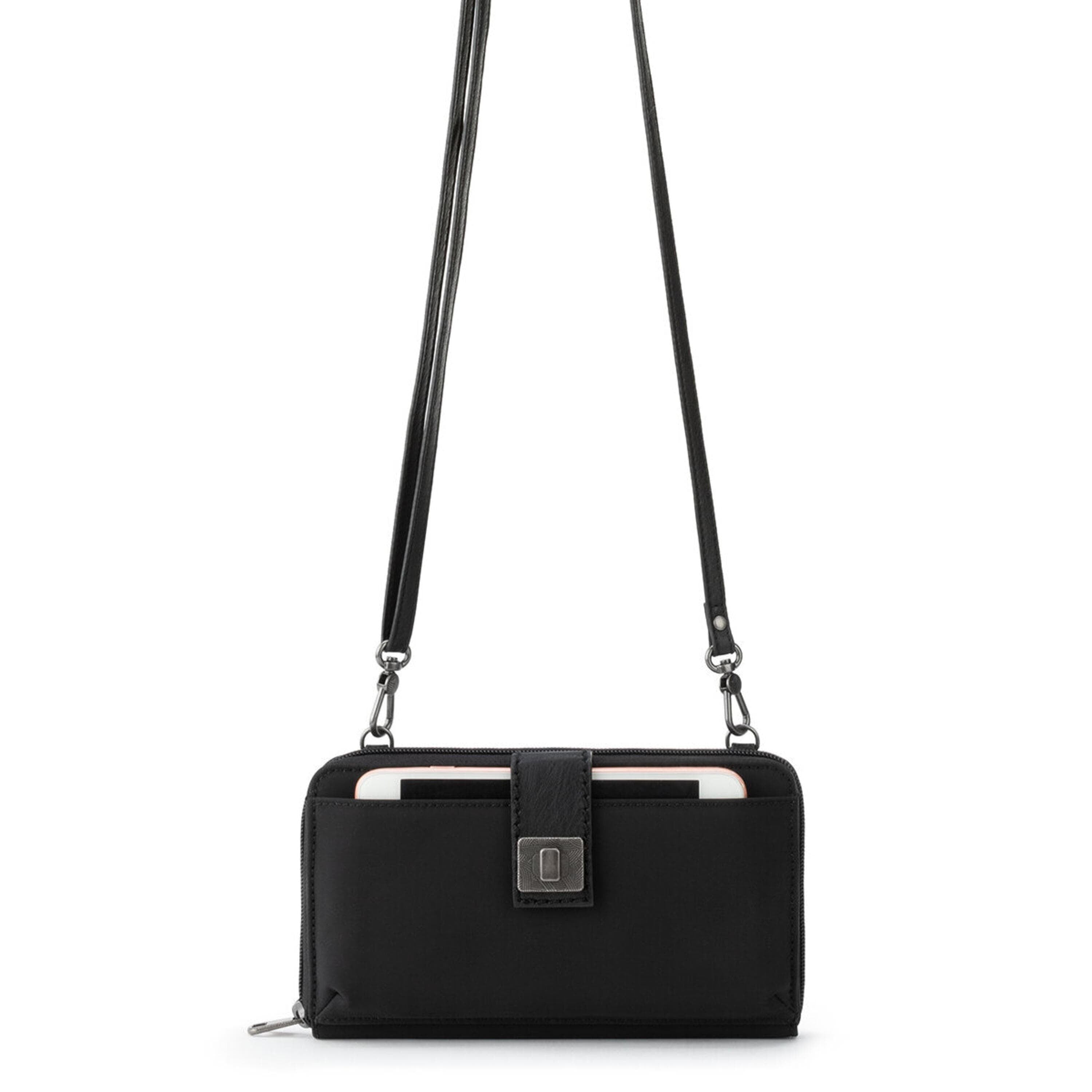 Sakroots Arcadia Large Crossbody - Vegan Leather - Black