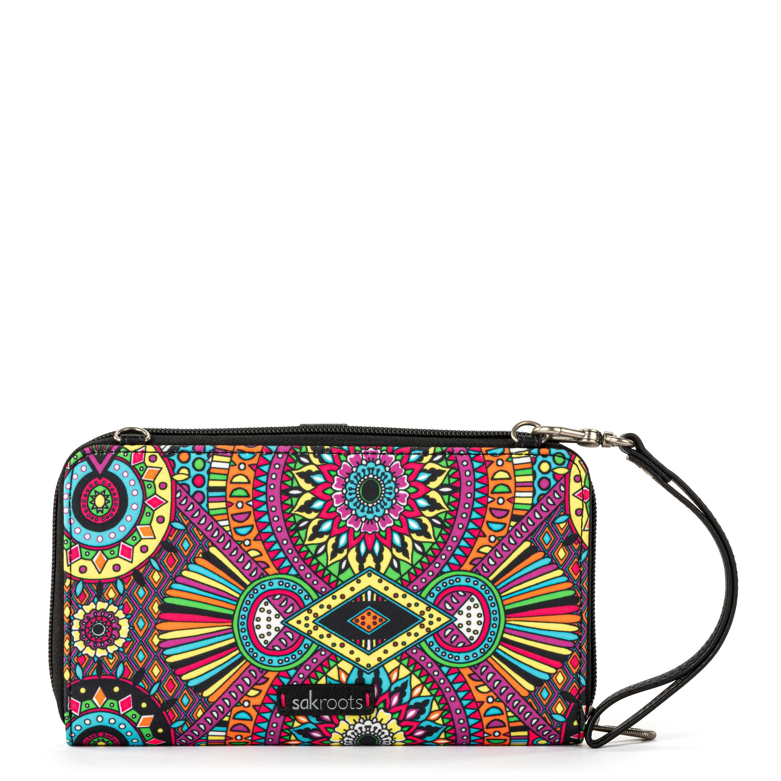Sakroots Smartphone Wallet - EcoTwill - Rainbow Wanderlust