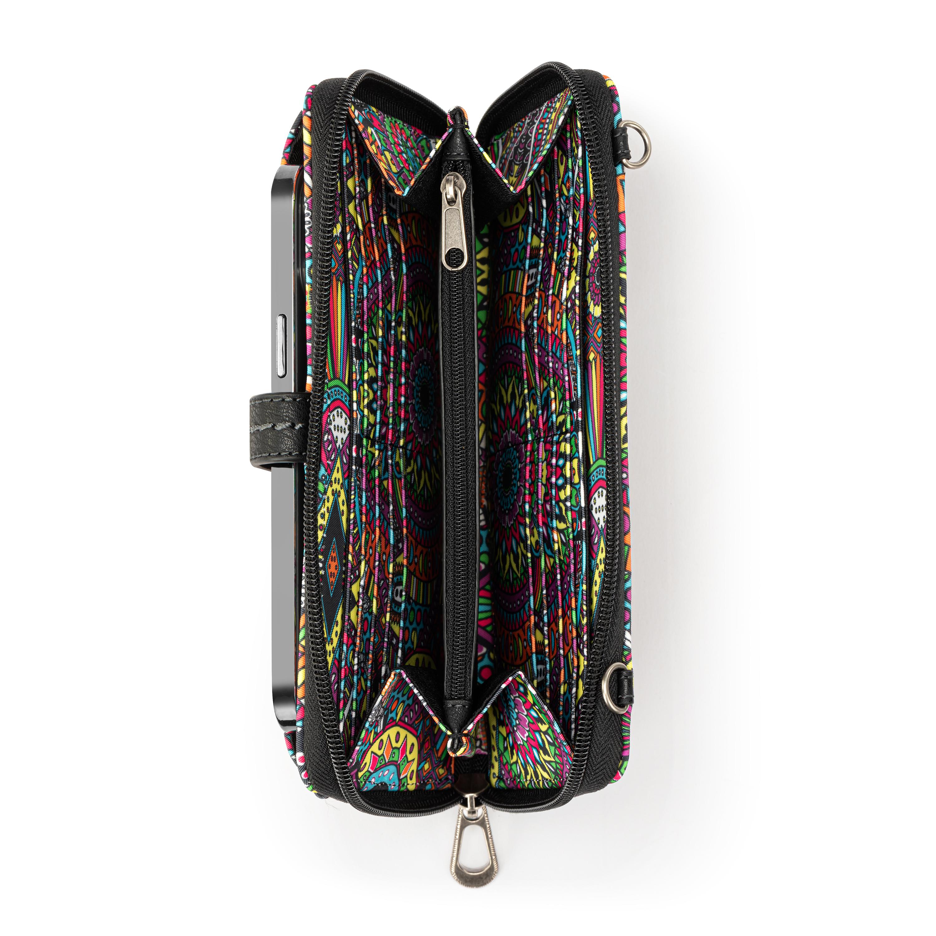 Sakroots Smartphone Wallet - EcoTwill - Rainbow Wanderlust