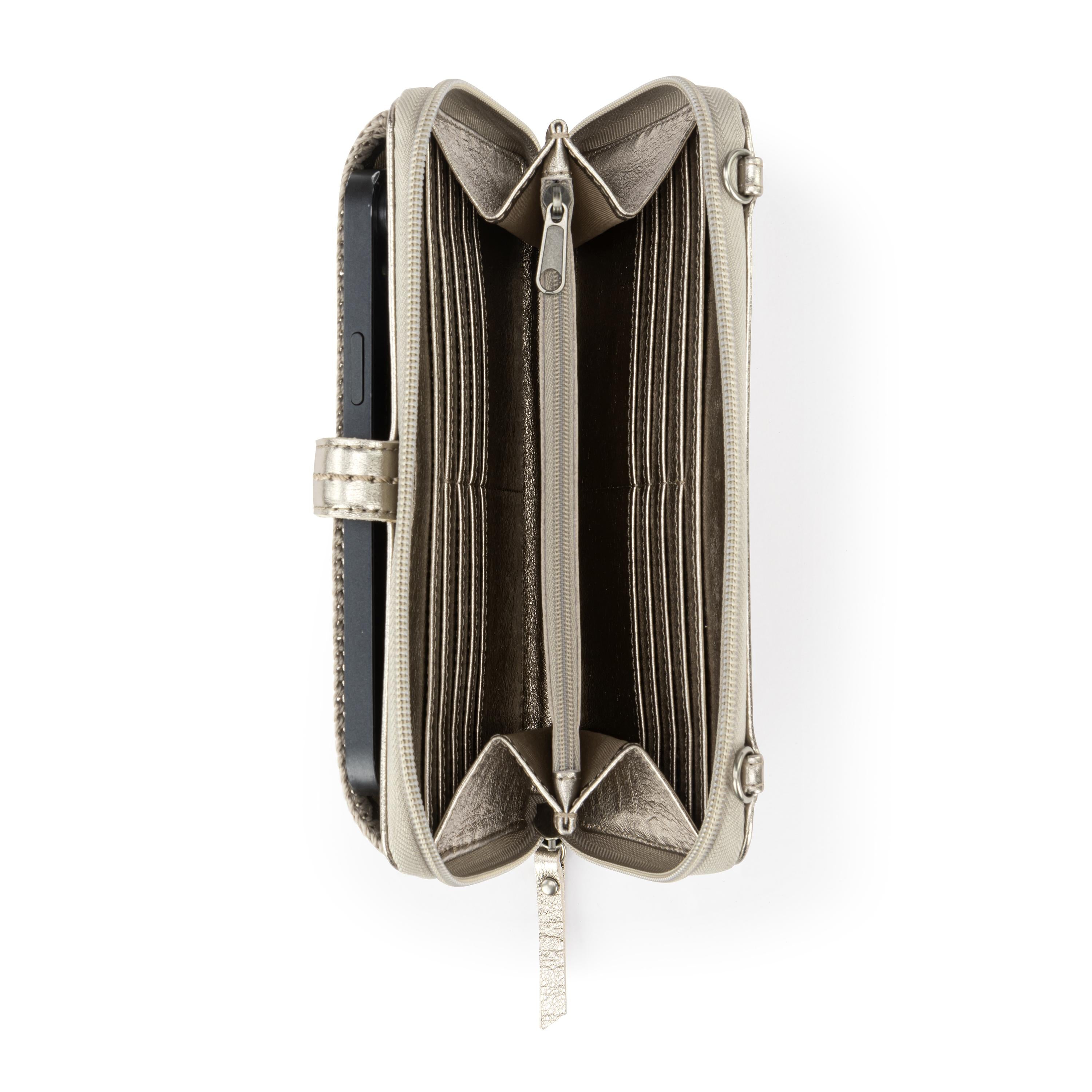 The Sak Iris Large Smtph Xbody - Leather - Pyrite