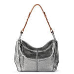 The Sak Los Feliz Hobo - Leather - Dark Silver
