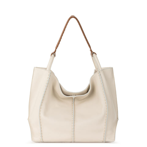 The Sak Los Feliz Large Tote - Leather - Stone