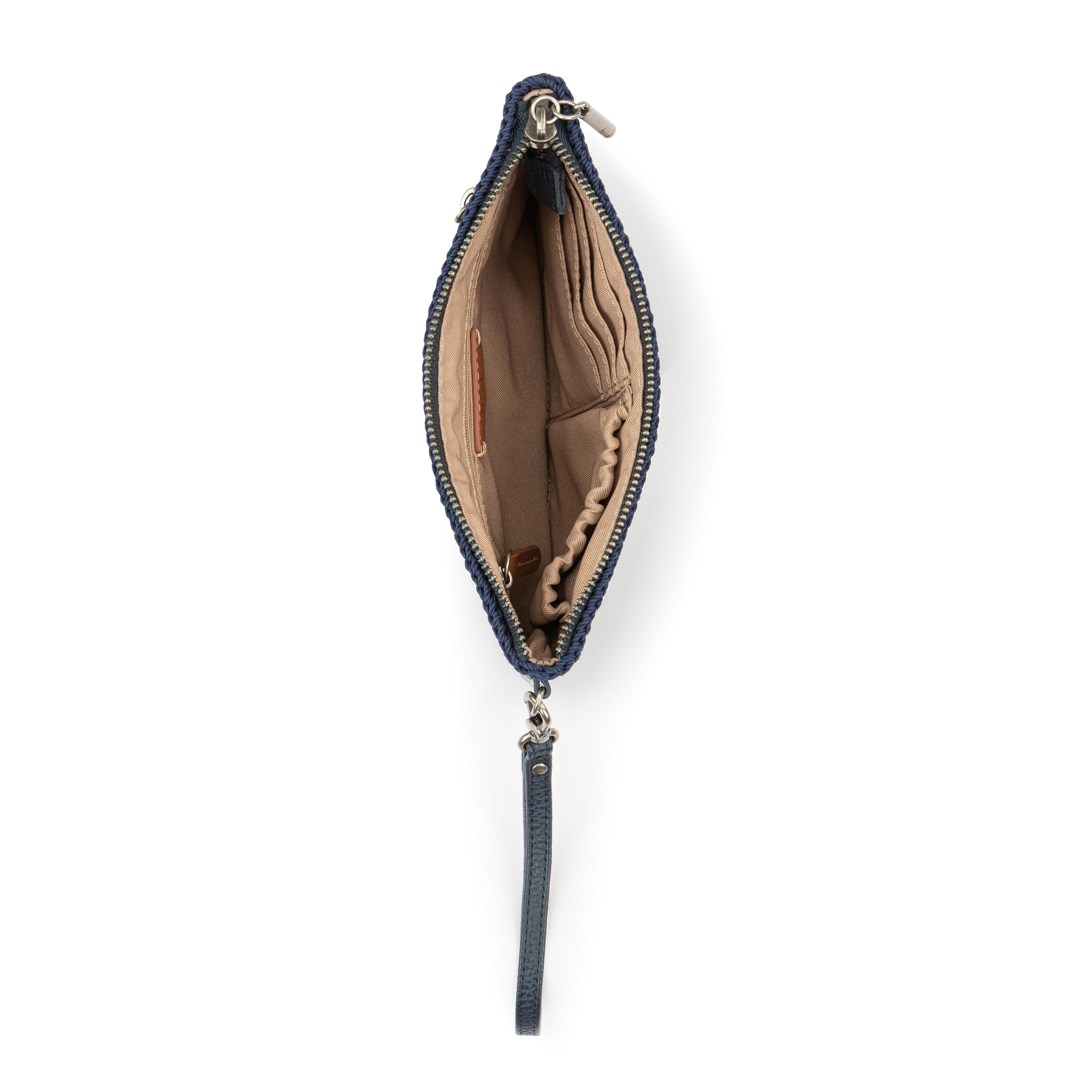 The Sak Vita Wristlet - Leather - Indigo