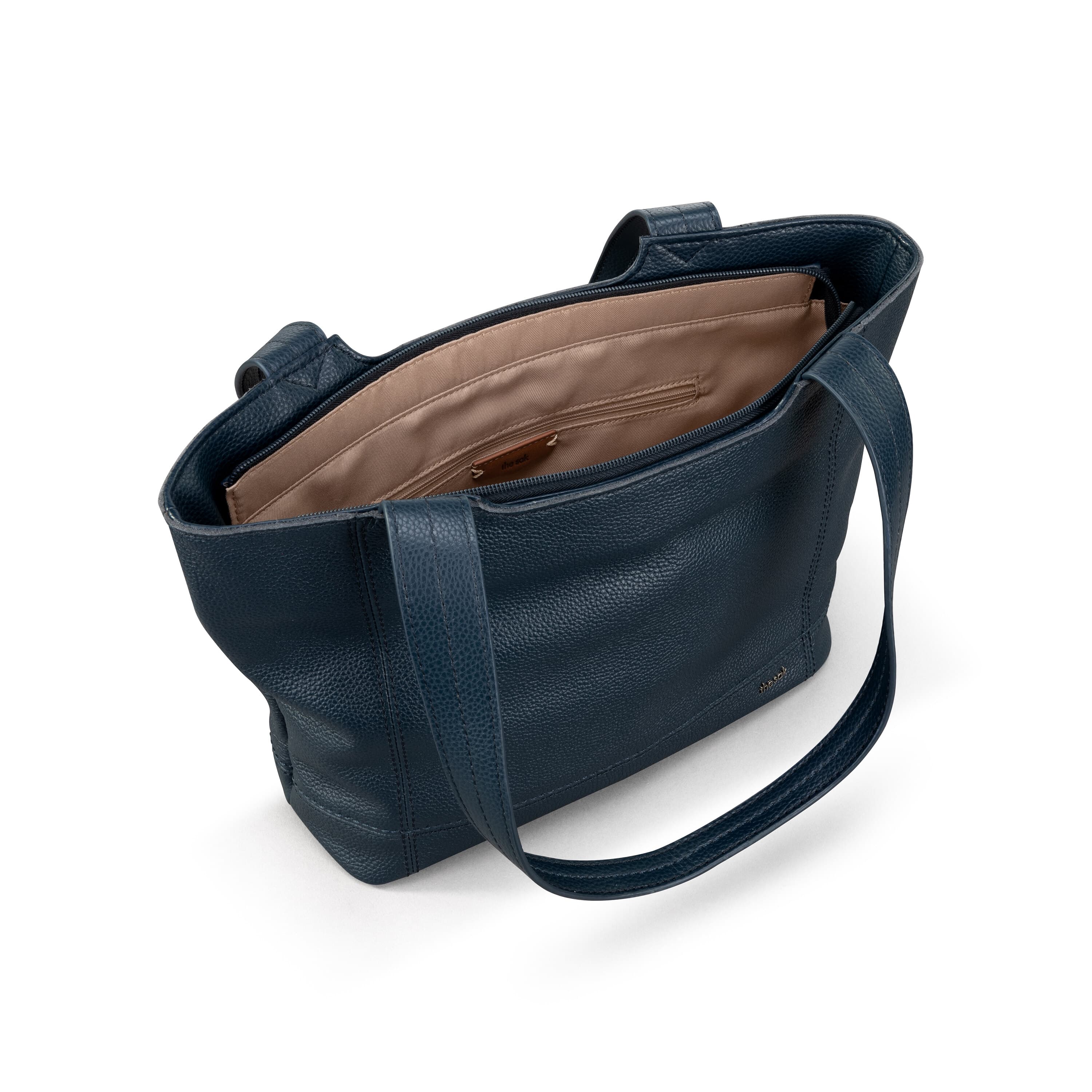 The Sak De Young Tote - Leather - Indigo