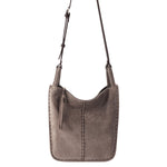 The Sak Los Feliz Crossbody - Leather - Mushroom Suede