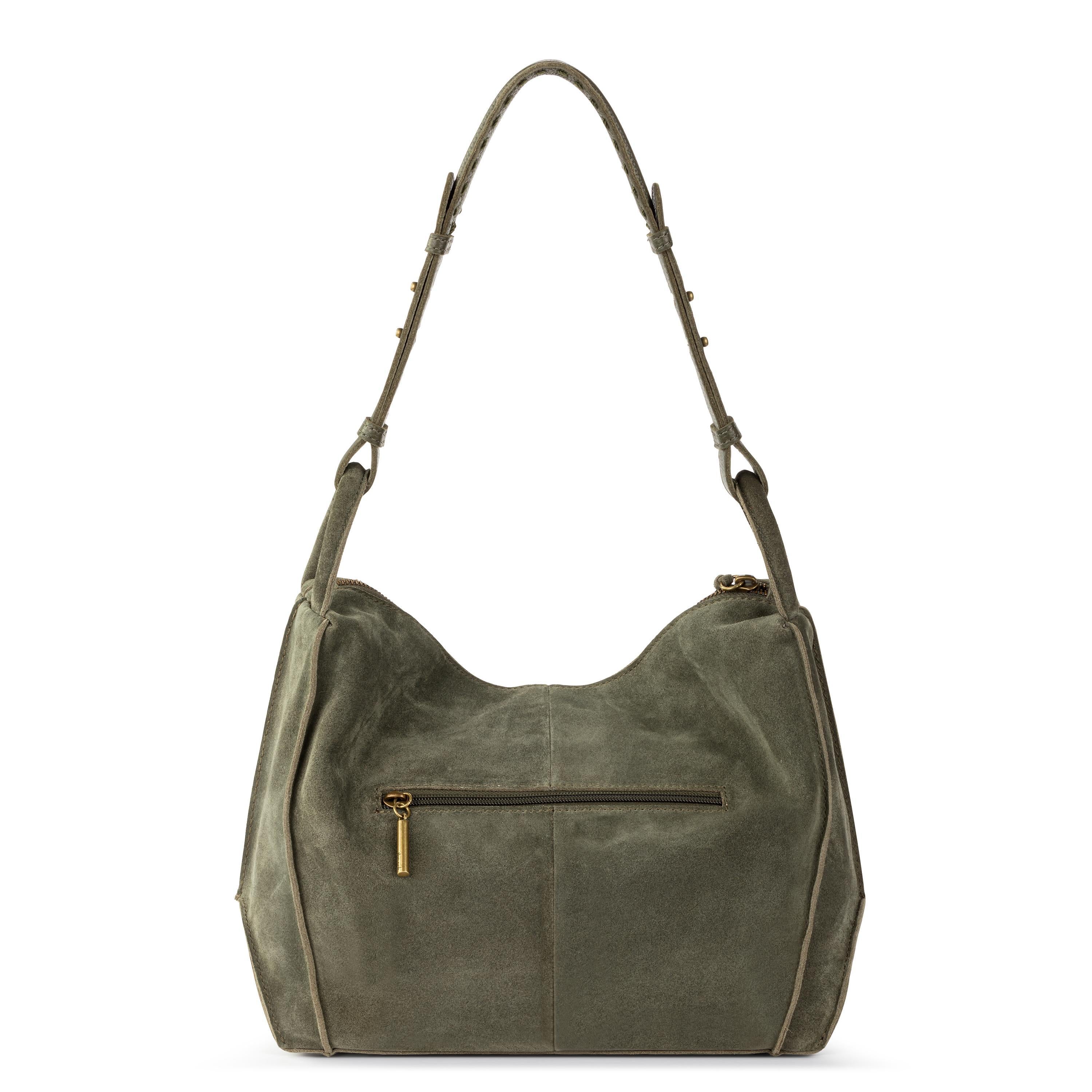 The Sak Los Feliz Hobo - Leather - Moss Suede