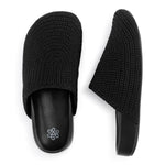The Sak Bolinas Clog - Hand Crochet - Black
