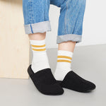 The Sak Bolinas Clog - Hand Crochet - Black