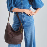 The Sak Sequoia Hobo - Leather - Mahogany