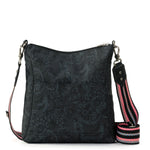Sakroots Lucia Crossbody - EcoTwill - Black Spirit Desert