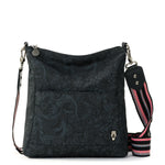 Sakroots Lucia Crossbody - EcoTwill - Black Spirit Desert