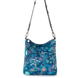 Sakroots Lucia Crossbody - EcoTwill - Royal Blue Seascape