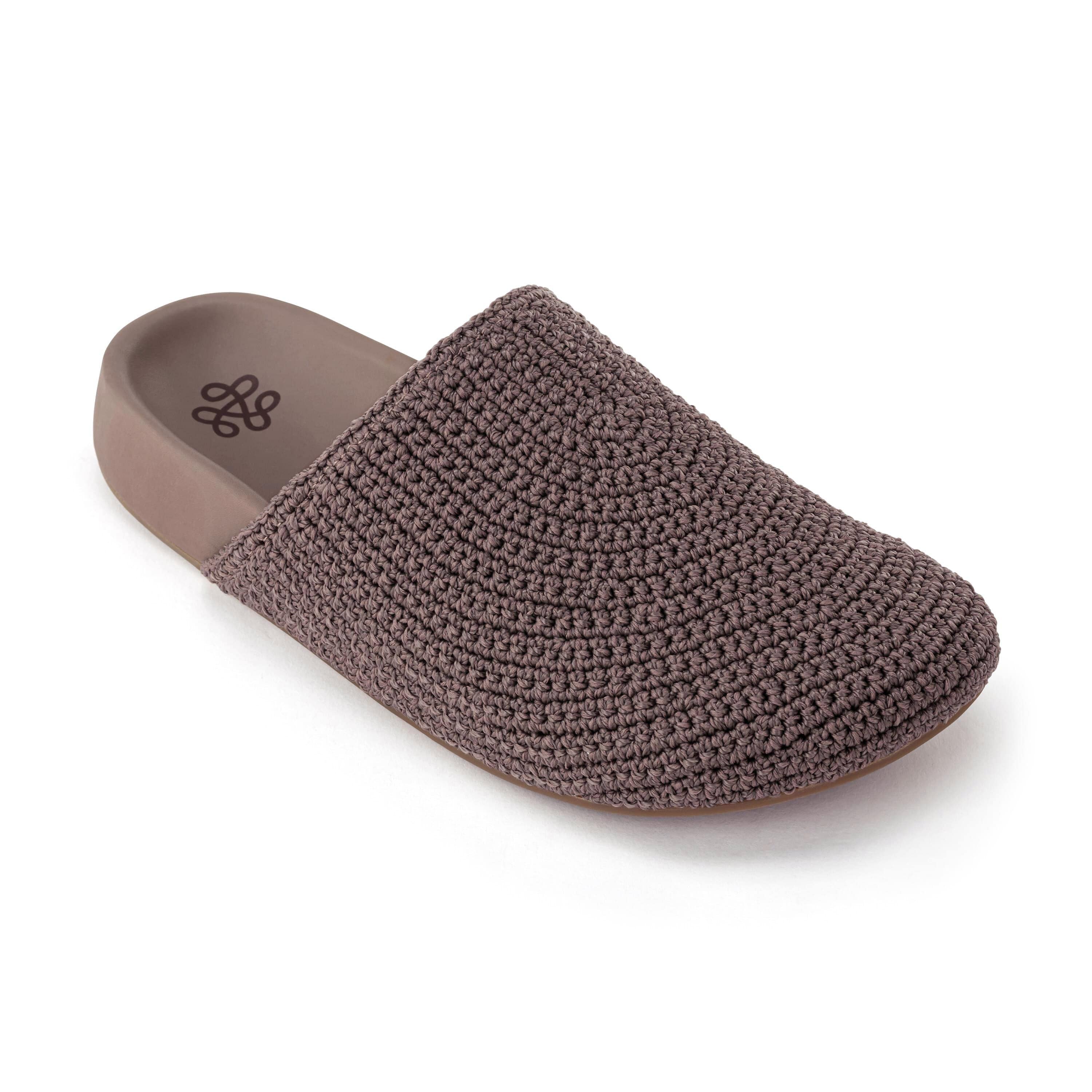 The Sak Bolinas Clog - Hand Crochet - Mushroom