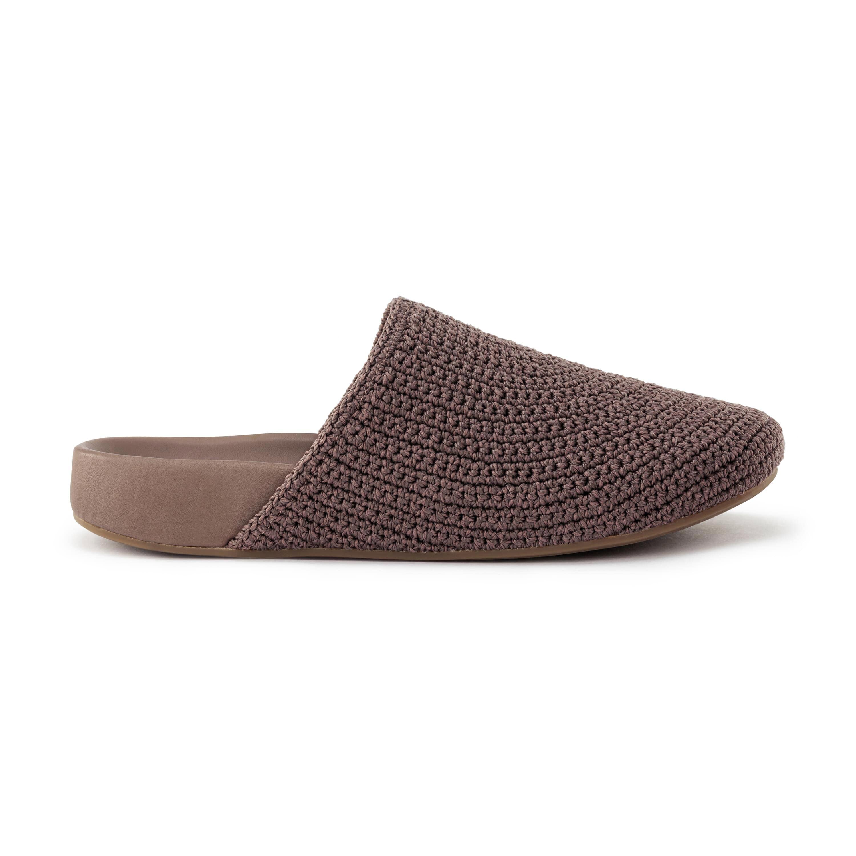 The Sak Bolinas Clog - Hand Crochet - Mushroom