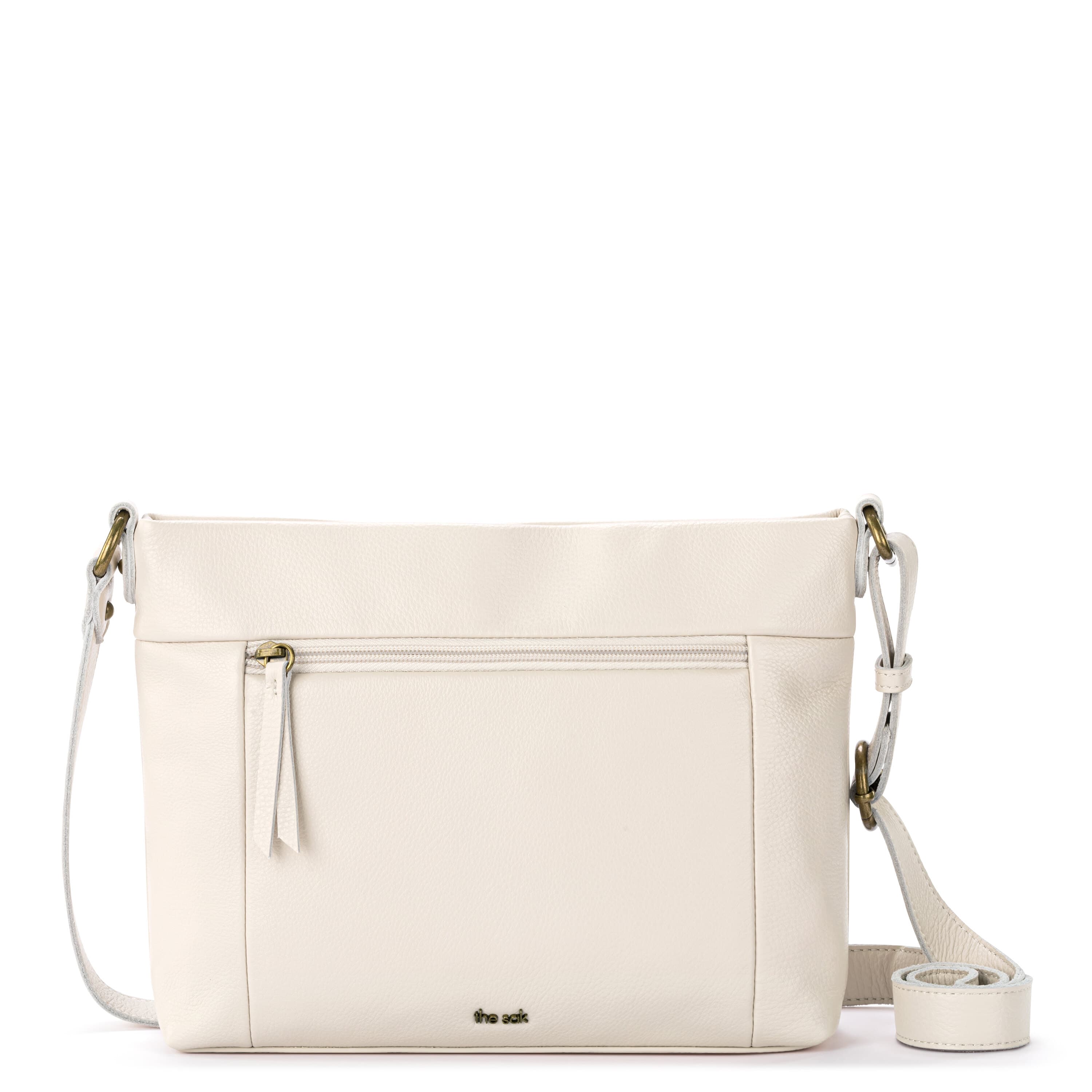 The Sak Melrose Crossbody - Leather - Stone