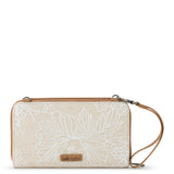 Sakroots Smartphone Wallet - Canvas - White Flower Blossom