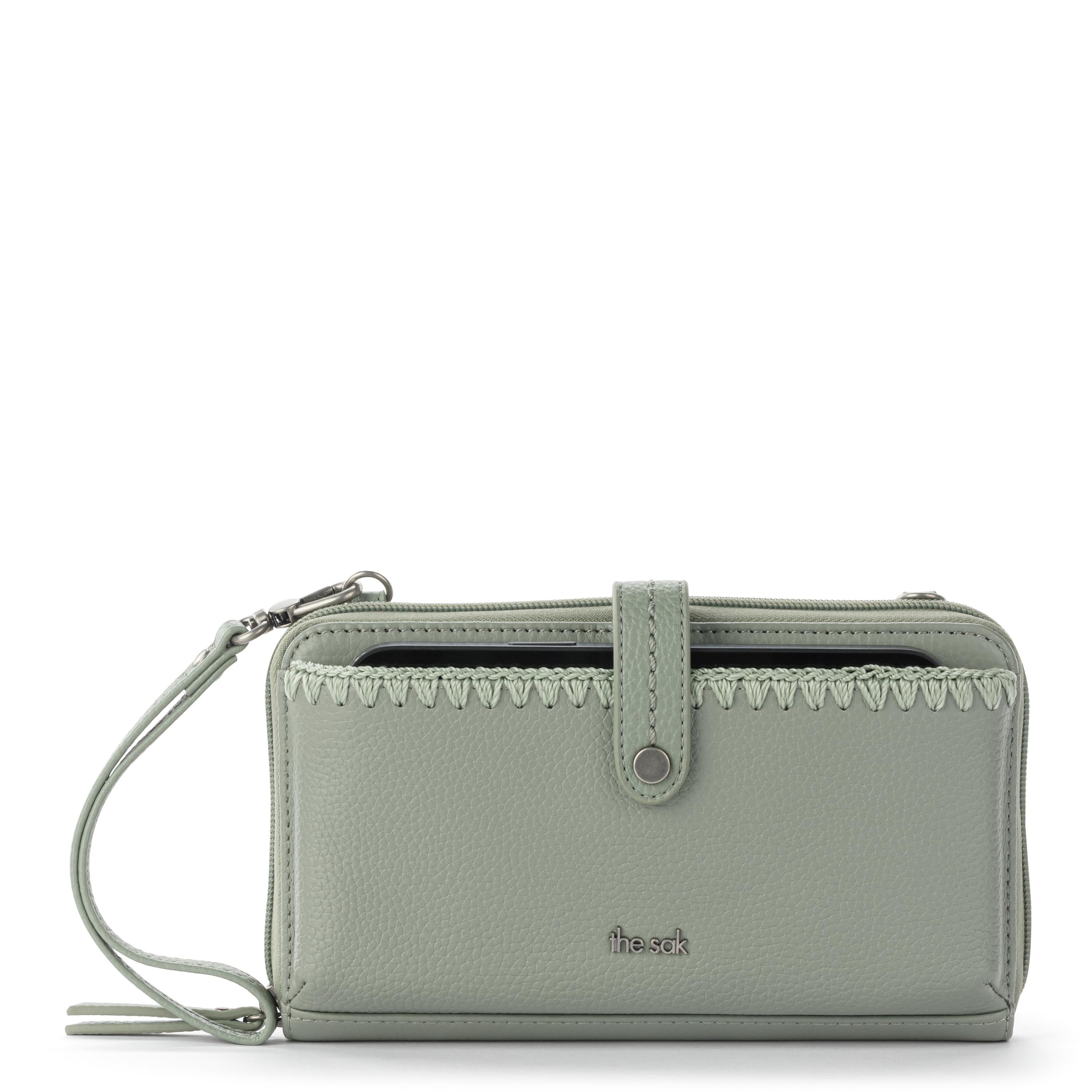 The Sak Los Feliz Large Tote and Iris Smartphone Wallet Bundle - Leather - Meadow