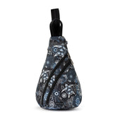 Sakroots On The Go Sling Backpack - EcoTwill - Midnight Seascape